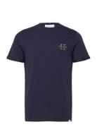 Les Deux Ii T-Shirt 2.0 Tops T-shirts Short-sleeved Navy Les Deux