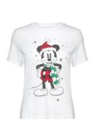 ONLY Onldisney Christmas S/S Top Box Jrs Vit