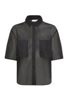 Coster Copenhagen Mesh Shirt Svart