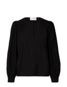 Selected Femme Slflida Ls Top B Svart