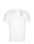 Men’s Performance Tee Sport T-shirts Short-sleeved White RS Sports