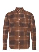 Jprblubrook Cord X-Mas Shirt L/S Ch Ln Tops Shirts Casual Brown Jack &...