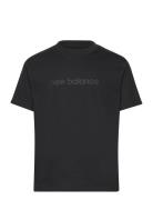 Shifted Graphic T-Shirt Sport T-shirts Short-sleeved Black New Balance