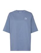 Better Classics Over D Tee Tops T-shirts & Tops Short-sleeved Blue PUM...