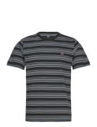 Ss Original Hm Tee Rings Strip Tops T-shirts Short-sleeved Black LEVI´...