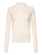 Slim Rib Mock L\S Wmn Tops Knitwear Turtleneck Beige G-Star RAW