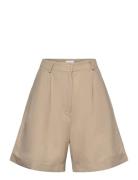 2Nd Marisol - Cotton Linen Slub Bottoms Shorts Casual Shorts Beige 2ND...