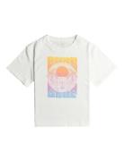 G To California A Tops T-shirts Short-sleeved White Roxy