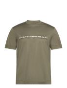 T-Shirt Designers T-shirts Short-sleeved Green Emporio Armani
