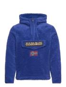 T-Burgee Hzh Tops Sweat-shirts & Hoodies Fleeces & Midlayers Blue Napa...