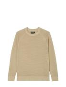 Pullovers Long Sleeve Tops Knitwear Round Necks Beige Marc O'Polo