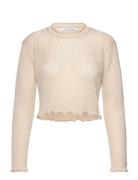 Calvin Klein Jeans Metallic Sweater Kräm