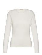 Esella Ls Top Gots Tops T-shirts & Tops Long-sleeved White Esme Studio...