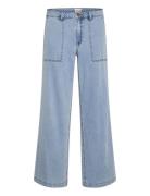 Laramw 115 Wide Pant Bottoms Jeans Wide Blue My Essential Wardrobe