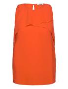 Blouses Woven Tops Blouses Sleeveless Orange Esprit Casual