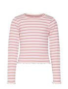 Vero Moda Girl Vmhelle Ls Stripe Top Jrs Girl Multi/patterned