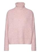Jayla Jumper Tops Knitwear Turtleneck Pink French Connection