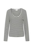 Nadia L/S T-Shirt Tops T-shirts & Tops Long-sleeved Black NORVIG