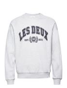 University Sweatshirt Tops Sweat-shirts & Hoodies Sweat-shirts Grey Le...