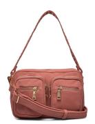 Celina Suede Look Bag Bags Small Shoulder Bags-crossbody Bags Pink Noe...