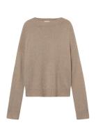 Once Untold Florie Brushed Sweater Beige