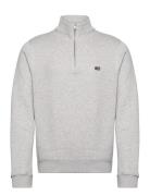 Terrance Organic Cotton Half-Zip Sweatshirt Tops Sweat-shirts & Hoodie...