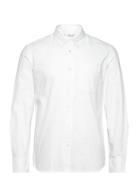 Regular Fit Oxford Cotton Shirt Tops Shirts Casual White Mango