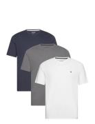 Jjepaulos Tee Ss Crew Neck 3Pk Mp Tops T-shirts Short-sleeved White Ja...