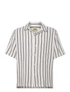 Wbsunny Knipe Shirt Designers Shirts Short-sleeved White Woodbird