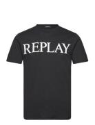 Replay T-Shirt Regular Pure Logo Svart