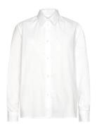 Cornwall Crane Shirt Tops Shirts Long-sleeved White Mads Nørgaard