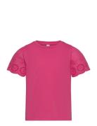 Vmemily Ss O-Neck Top Jrs Girl Noos Tops T-shirts Short-sleeved Pink V...