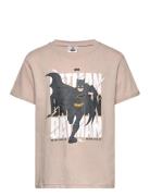 Tshirt Tops T-shirts Short-sleeved Beige Batman