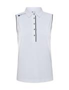 BACKTEE Ladies Classic Top Vit