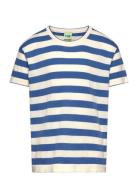 T-Shirt Tops T-shirts Short-sleeved Blue FUB