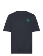 Lyle & Scott Sport Ls Logo T-Shirt Marinblå