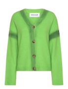 Addisonrs Knit Cardigan Tops Knitwear Cardigans Green Résumé