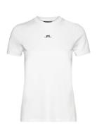 Ada T-Shirt Tops T-shirts & Tops Short-sleeved White J. Lindeberg