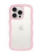 Wavy Case Iph 15 Pro Mobilaccessoarer-covers Ph Cases Pink Holdit