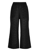 Air Pants Bottoms Trousers Straight Leg Black Uhana