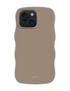 Wavy Case Iph 15/14/13 Mobilaccessoarer-covers Ph Cases Brown Holdit