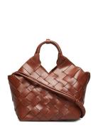 Misu L, Nutmeg, O Designers Small Shoulder Bags-crossbody Bags Brown C...