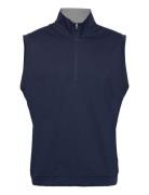 Elvtd 1/4 Z Vst Sport Vests Navy Adidas Golf