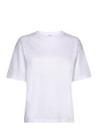 Loose Fit Tee Designers T-shirts & Tops Short-sleeved White Filippa K