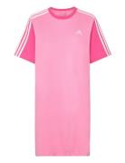 W 3S Bf T Dr Sport Short Dress Pink Adidas Sportswear
