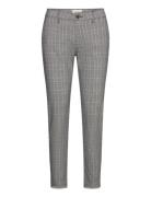 Fqrex-Pant Bottoms Trousers Slim Fit Trousers Grey FREE/QUENT