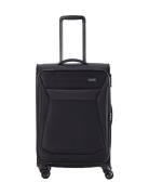 Chios, 4W Trolley M Exp. Bags Suitcases Black Travelite