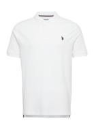 Alfred Polo Tops Polos Short-sleeved White U.S. Polo Assn.