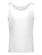 Nlfdinci Sl Short Tank Top Tops T-shirts Sleeveless White LMTD