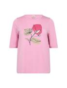 Wa-Sibille Tops T-shirts & Tops Short-sleeved Pink Wasabiconcept